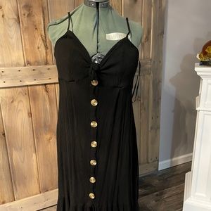 City Chic Black High Low Dress